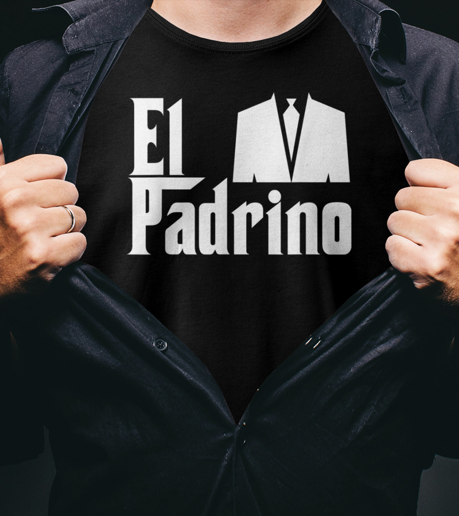 El Padrino Godfather Compadre Godparent Suit T-Shirt