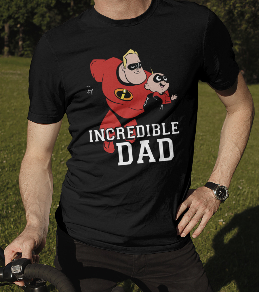 Incredibles 2 Incredible Dad Pixar Jack Jack Image T-Shirt