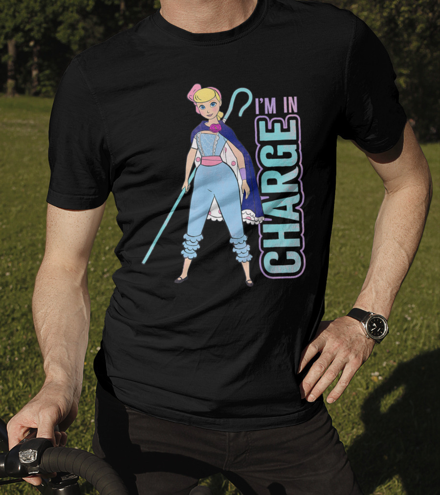 Disney Pixar Toy Story 4 Bo Peep I'm In Charge Character Pose T-Shirt