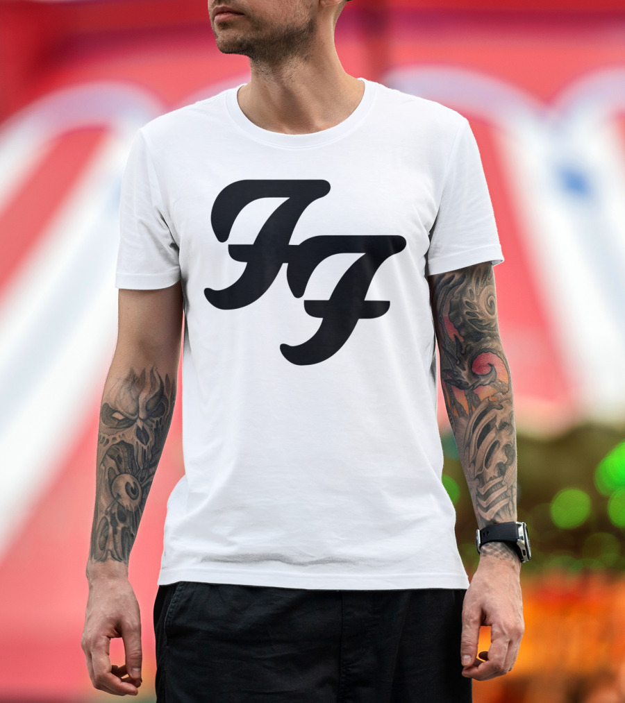 Foo Fighters FF Black T-Shirt