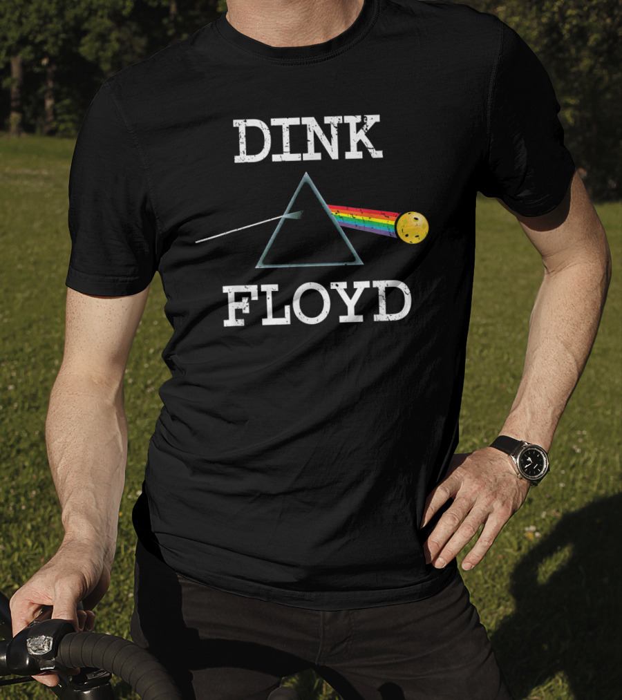 DINK FLOYD Pickleball Player USA Vintage Retro T-Shirt
