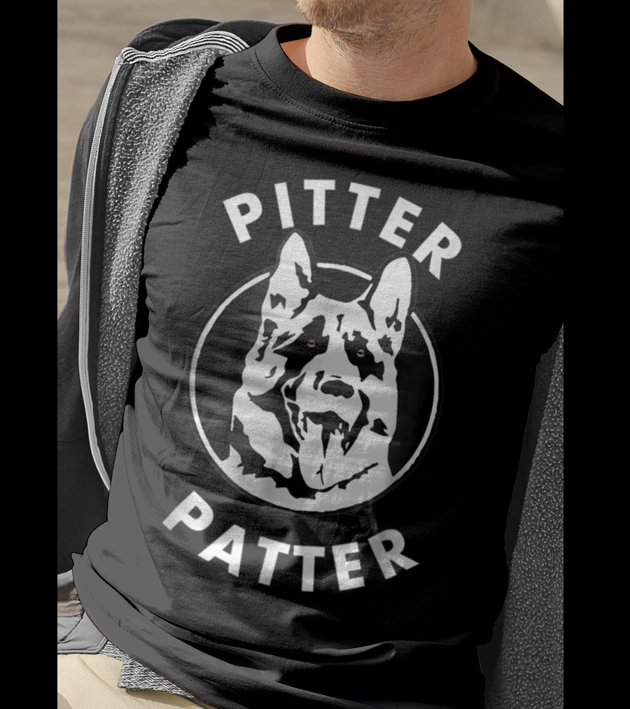 Pitter Patter Funny Dog Arch T-Shirt