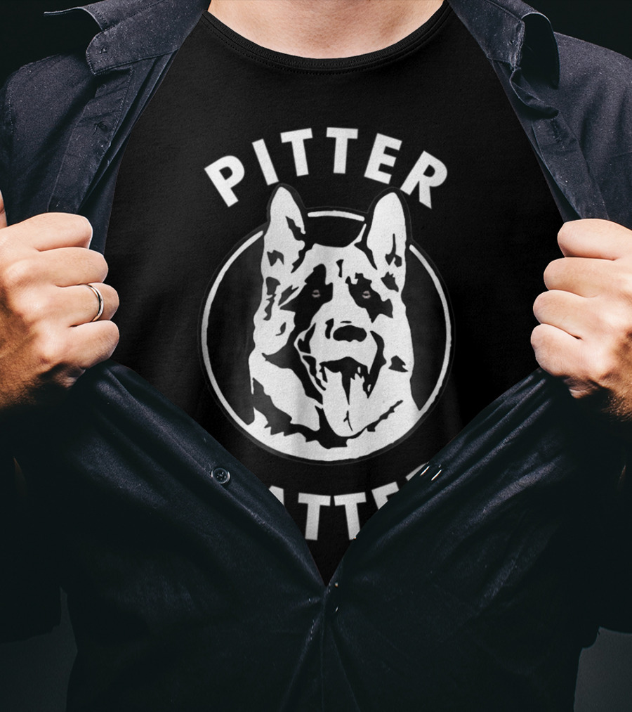 Pitter Patter Funny Dog Arch T-Shirt