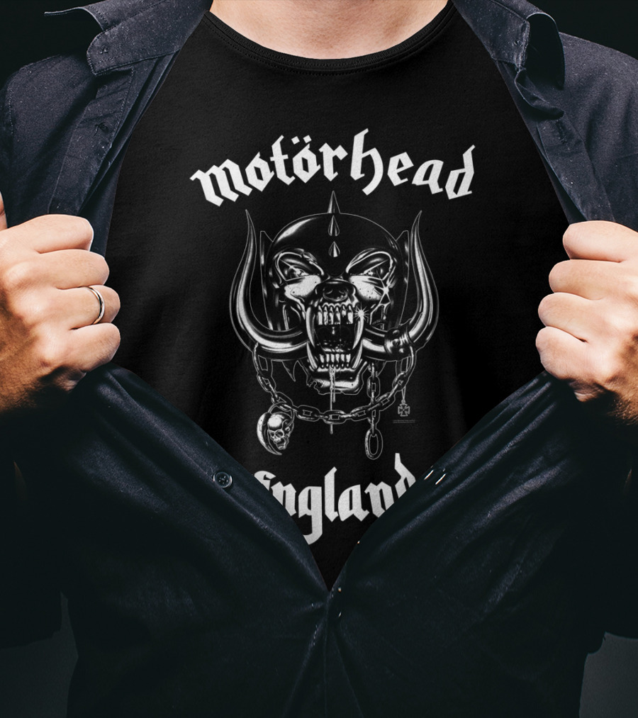 Motörhead England Snaggletooth Iconic T-Shirt
