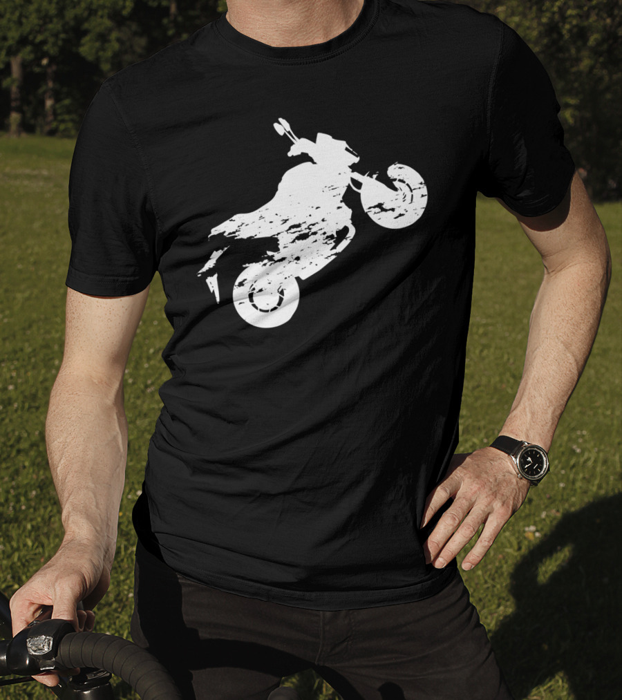 Grom 125cc Motor Bike Wheelie Stunt T-Shirt