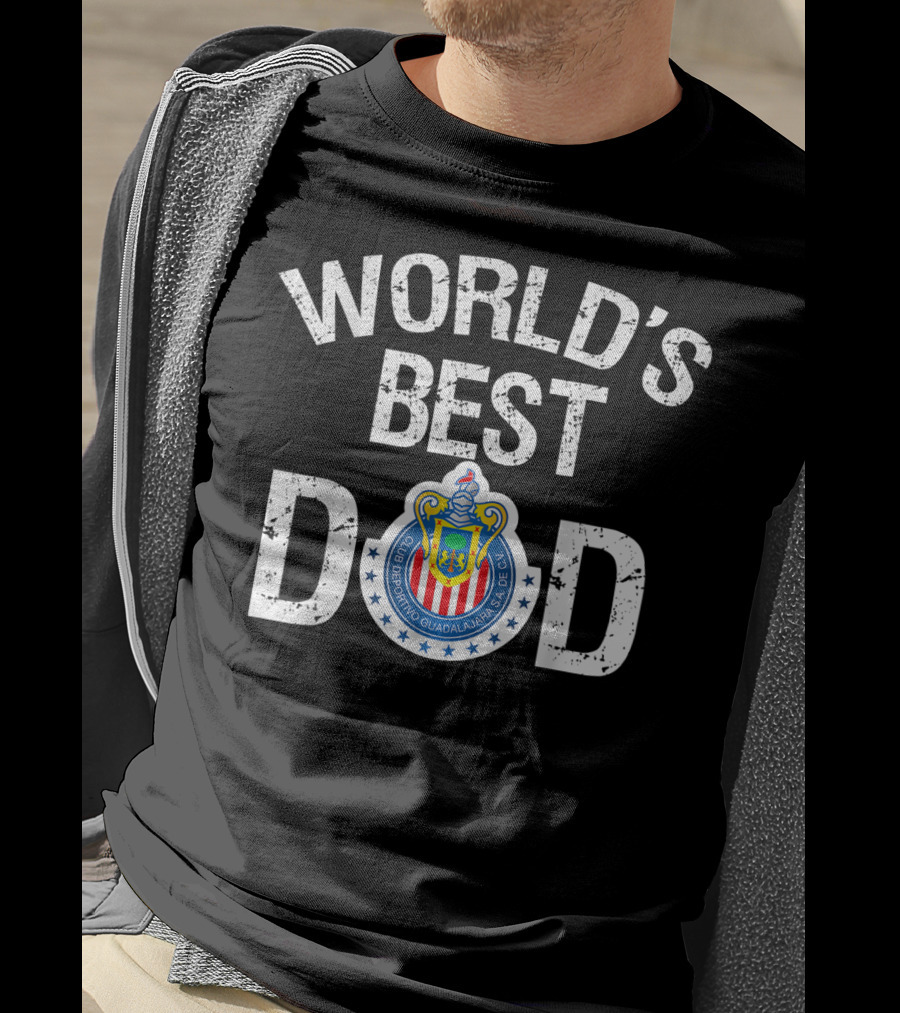 World's Best Dad FC Chivas Guadalajara Mexico T-Shirt