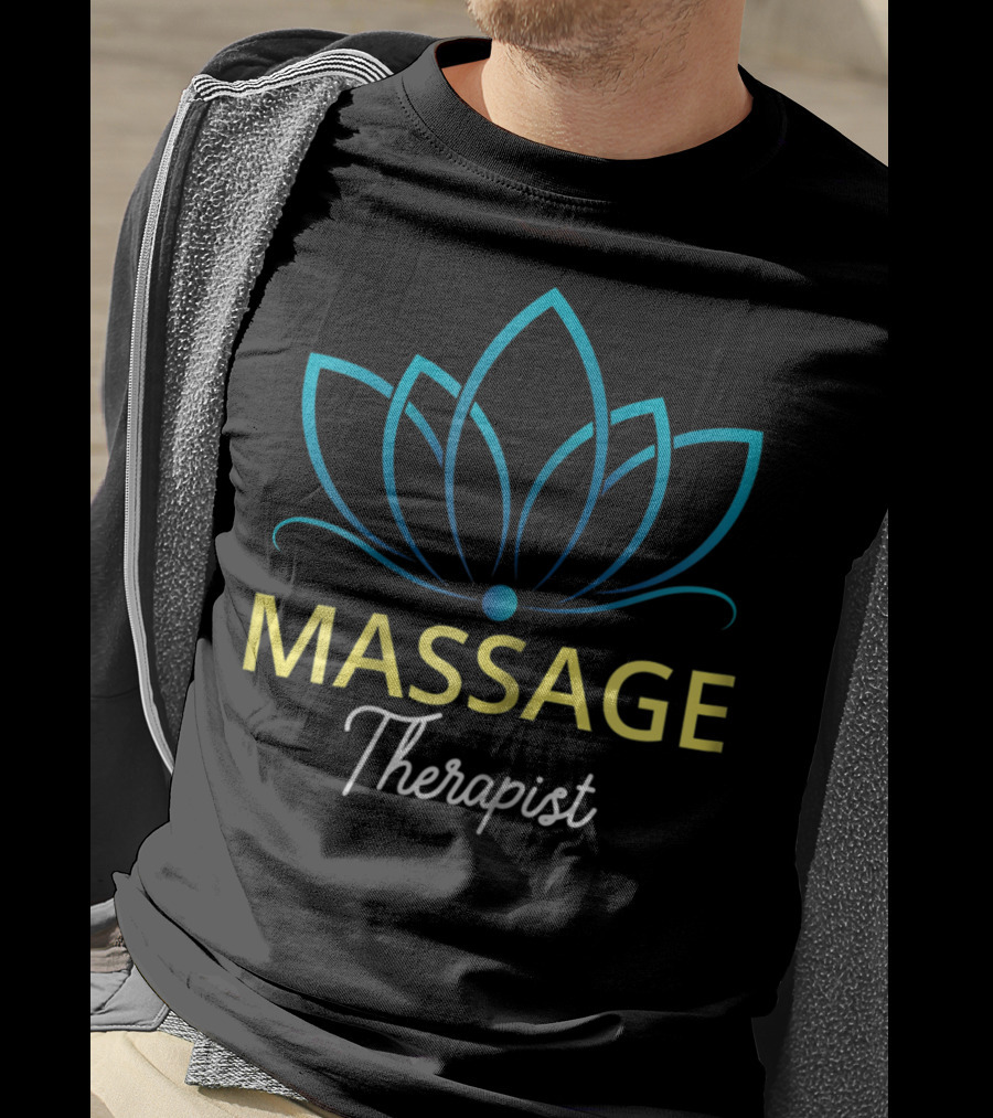 Massage Therapist Lotus T-Shirt