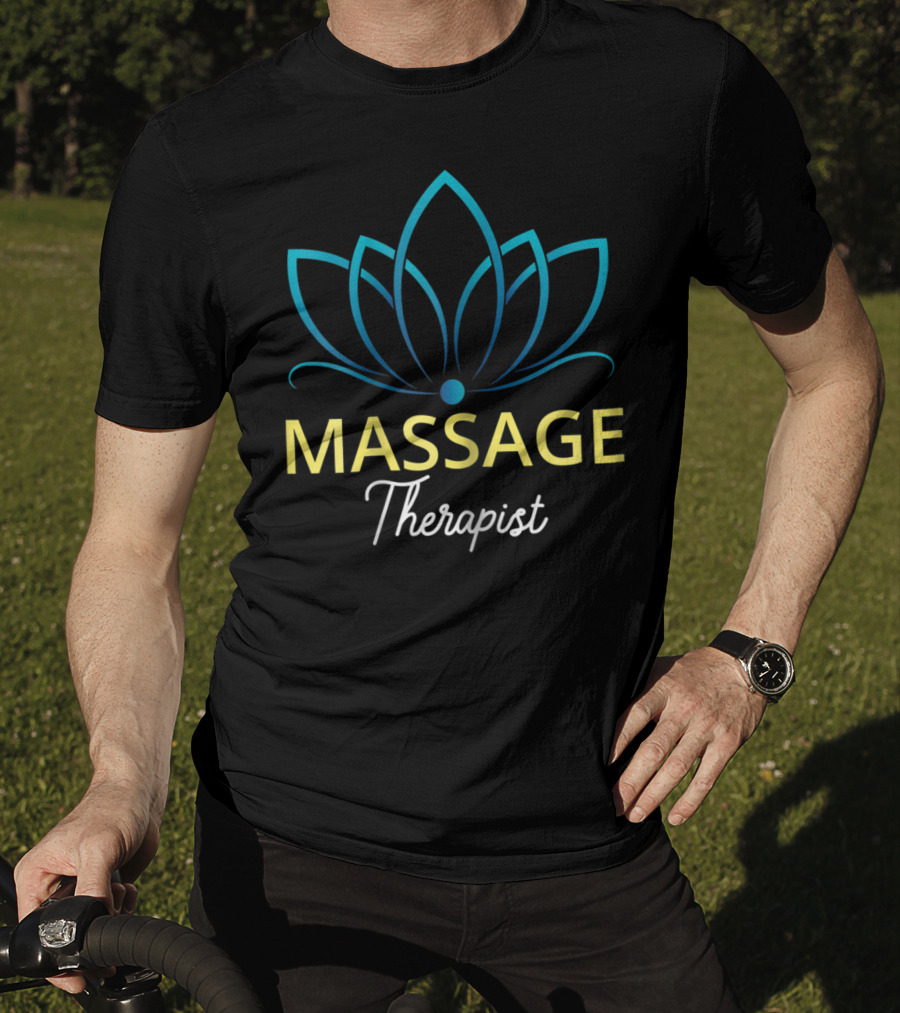 Massage Therapist Lotus T-Shirt