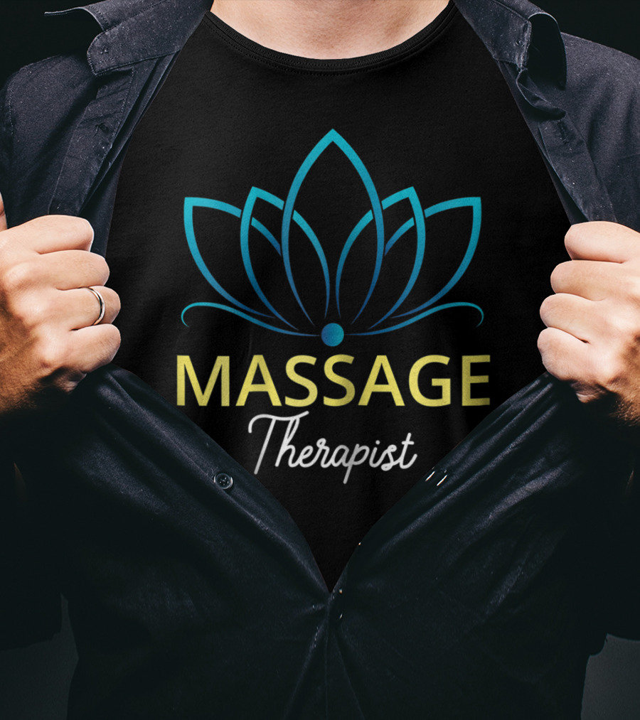 Massage Therapist Lotus T-Shirt