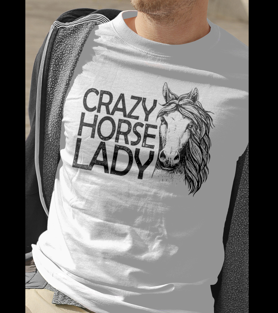 Crazy Horse Lady T-Shirt
