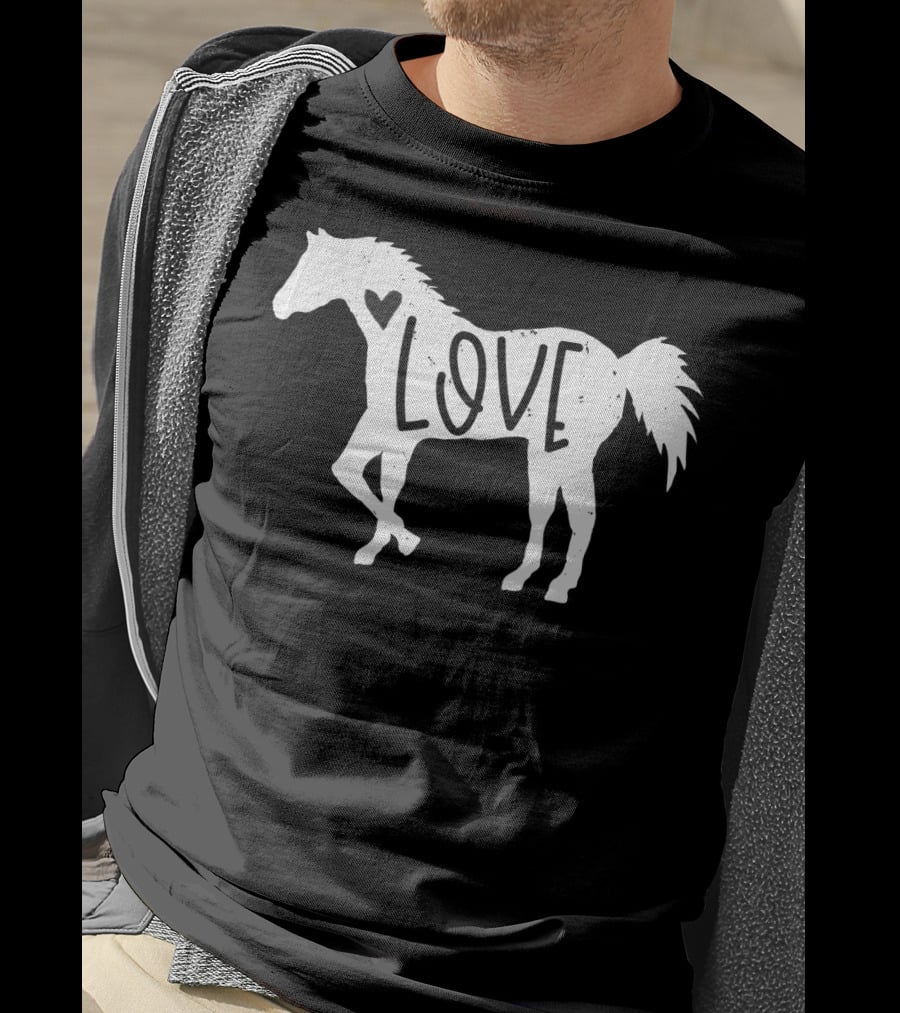 Cute Horse Love Rider Horse Love Rider T-Shirt