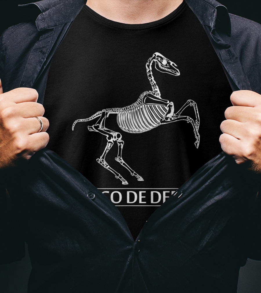 Cinco De Derby Mexican Skeleton Horse T-Shirt