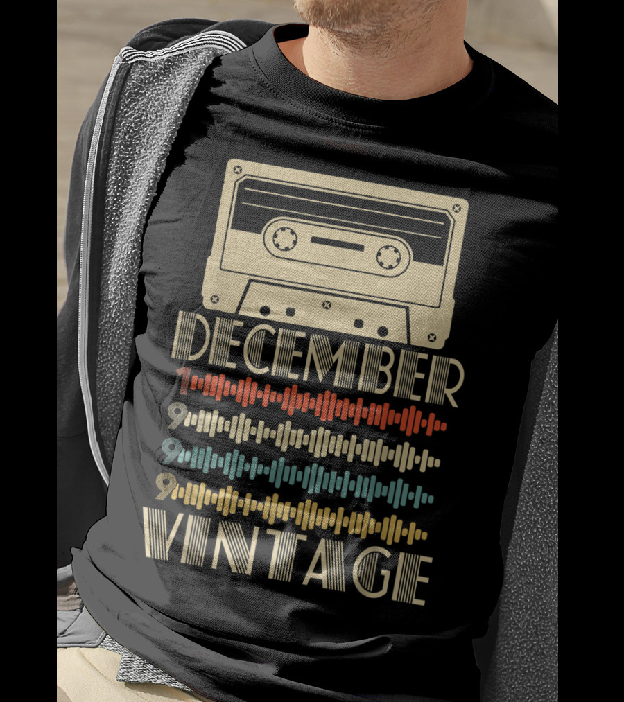 December 1999 Vintage Cassette Tape T-Shirt
