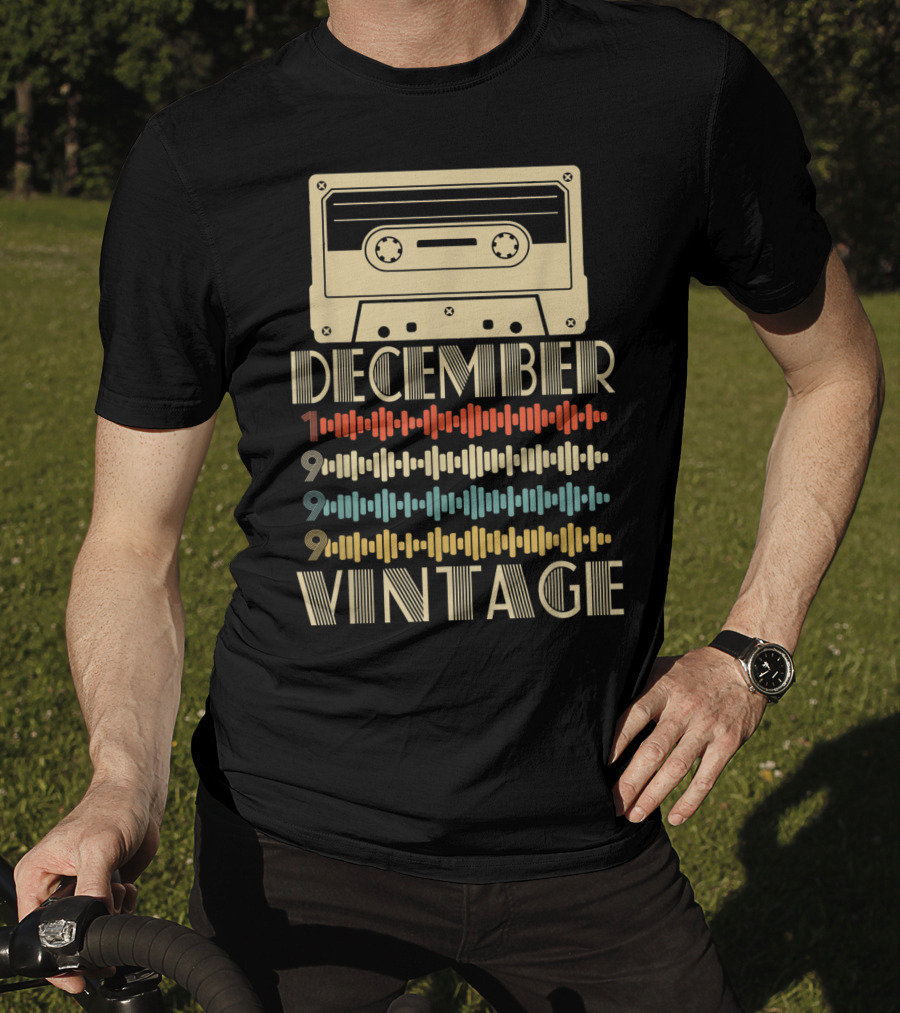 December 1999 Vintage Cassette Tape T-Shirt