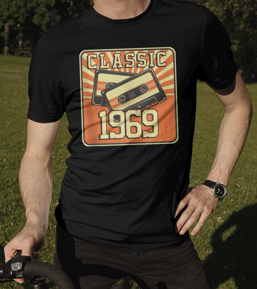 Classic 1969 Cassette 51st Birthday T-Shirt