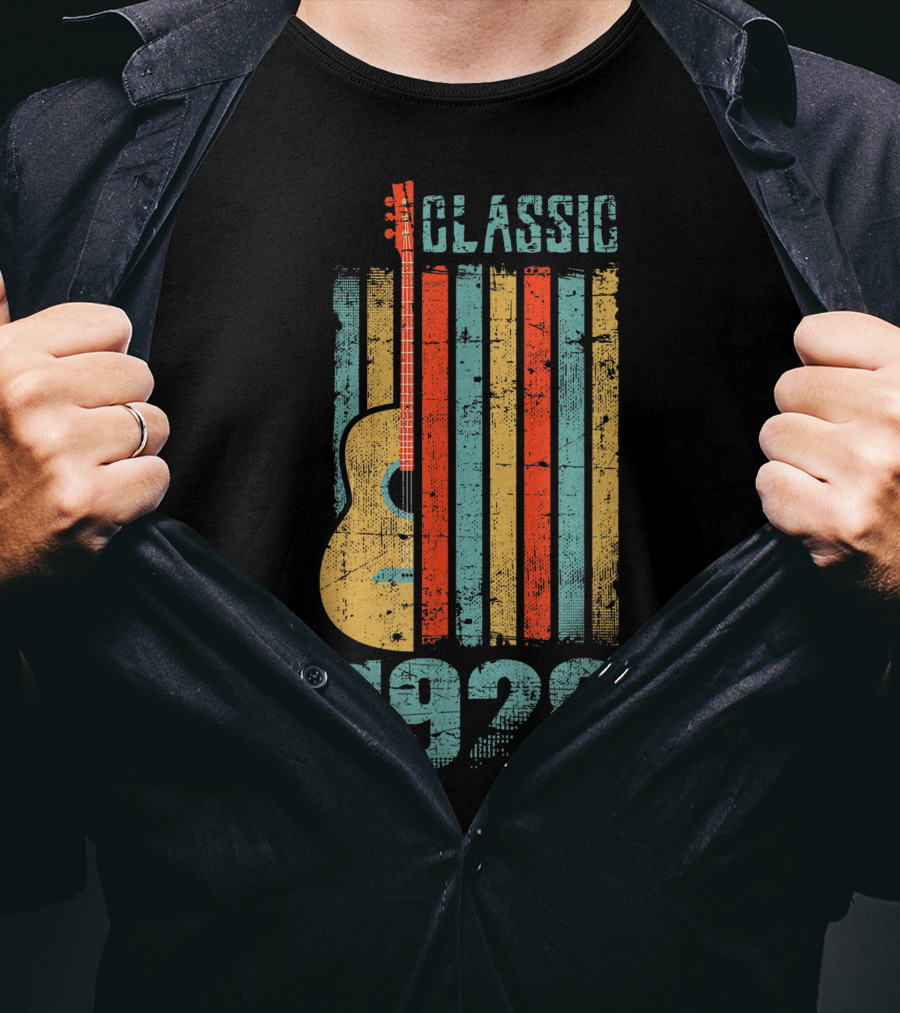 Classic 1929 Guitar Music T-Shirt