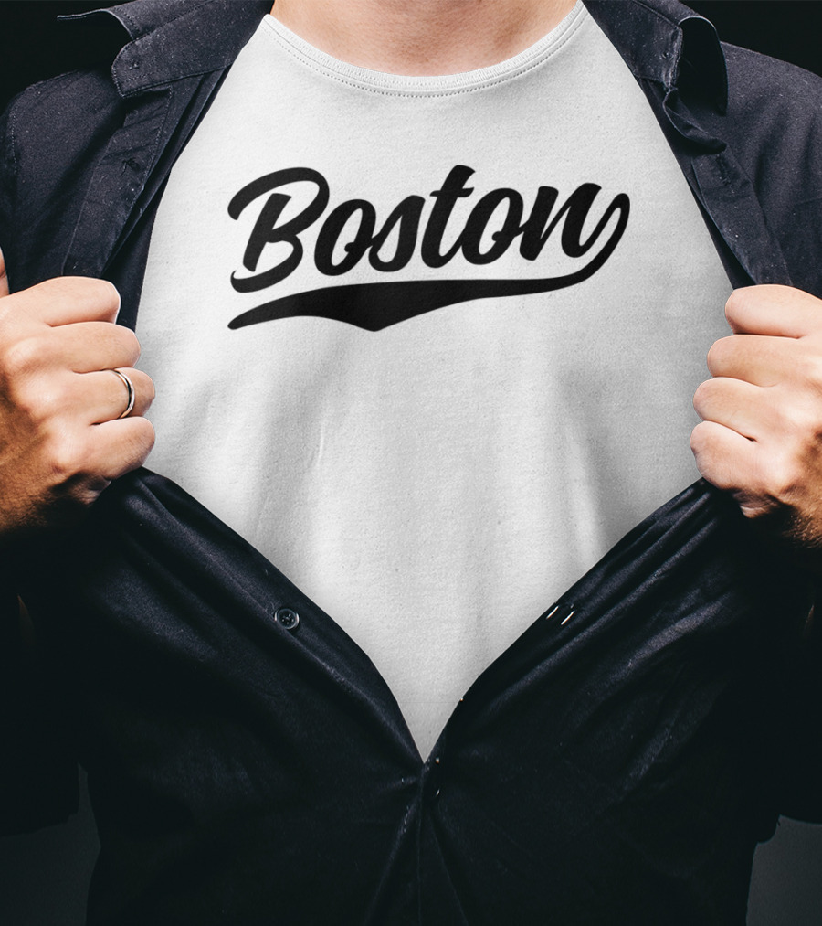 Boston Vintage Classic Massachusetts Y8 T-Shirt