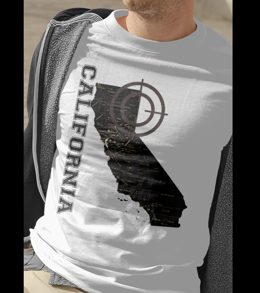 California Target Map Classic T-Shirt