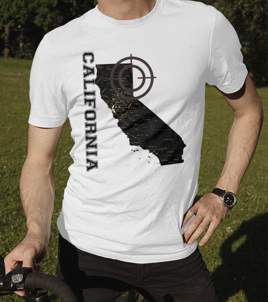 California Target Map Classic T-Shirt
