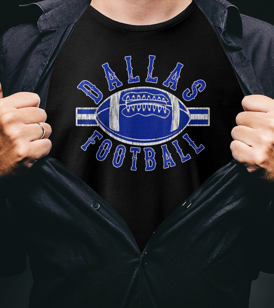 Dallas Football City Classic American Football T-Shirt