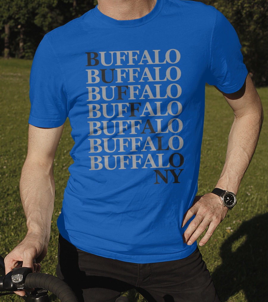 Buffalo Buffalo Buffalo Buffalo Buffalo Buffalo Buffalo NY T-Shirt