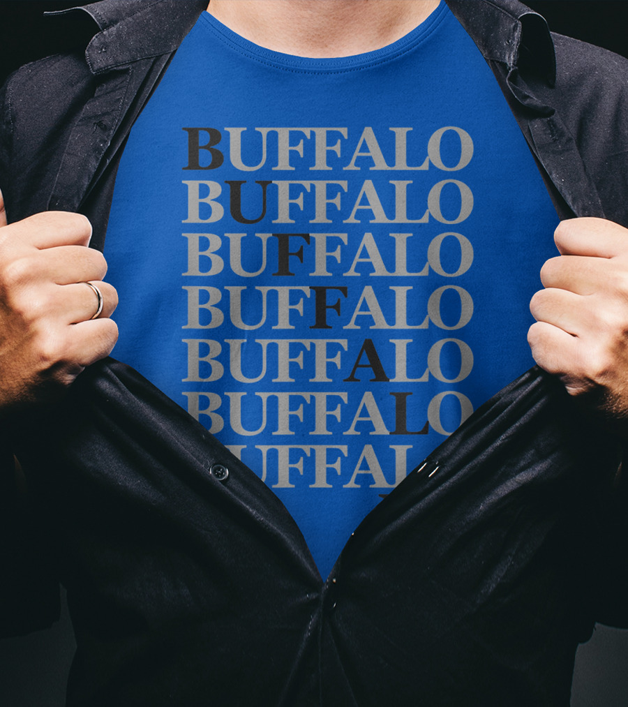Buffalo Buffalo Buffalo Buffalo Buffalo Buffalo Buffalo NY T-Shirt