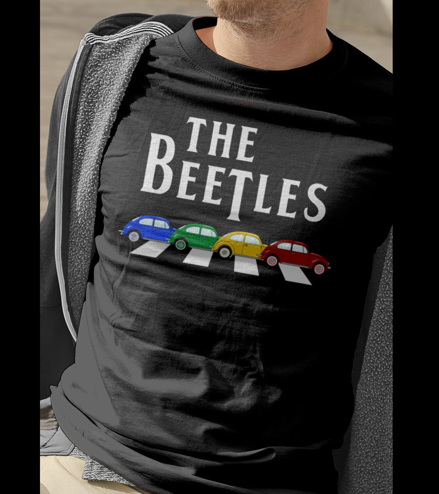 Classic Car Lover Beetle Vintage Car Beetle Abbey Road T-Shirt