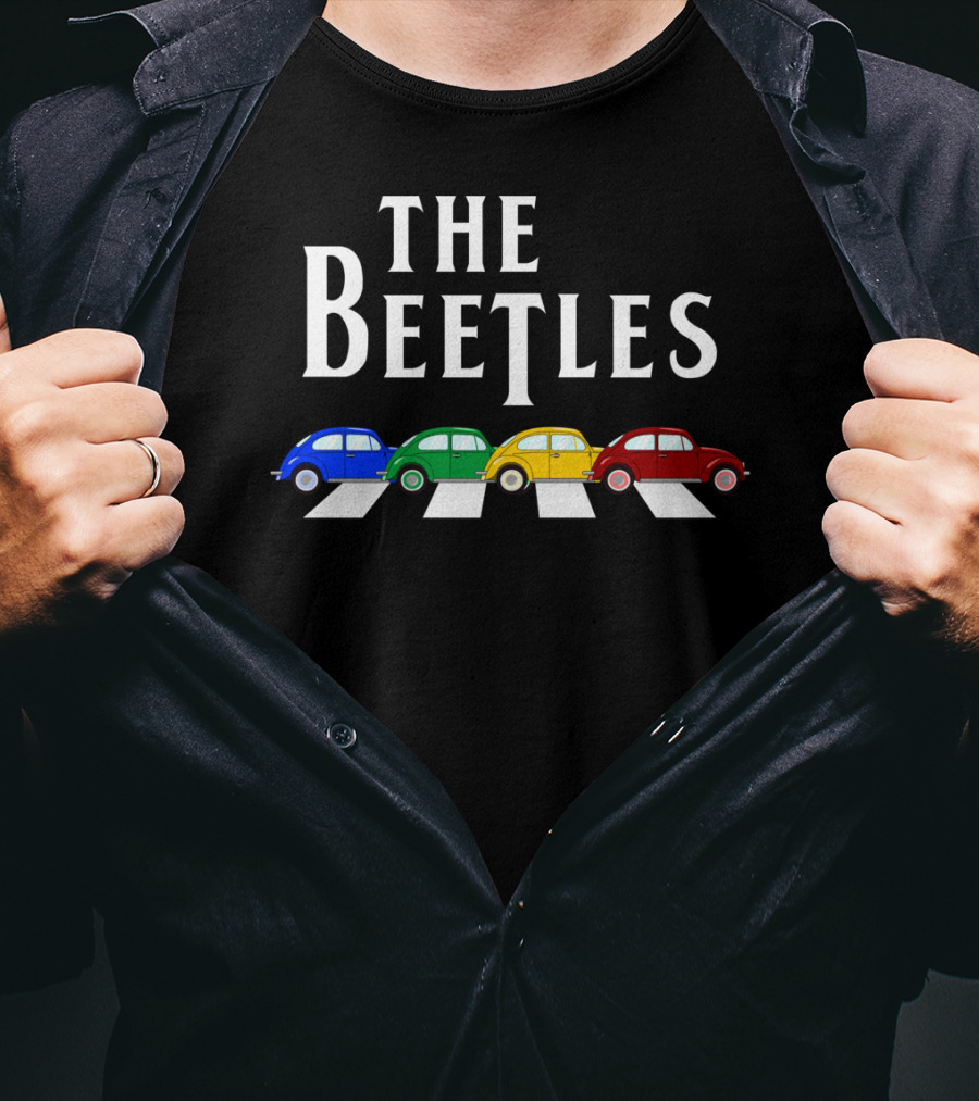 Classic Car Lover Beetle Vintage Car Beetle Abbey Road T-Shirt