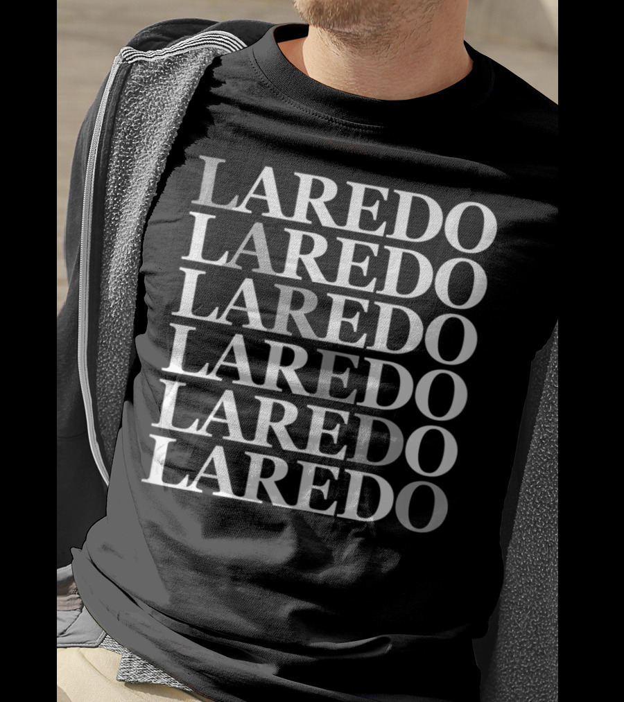 Laredo Repeating Pattern Laredo Texas Classic T-Shirt