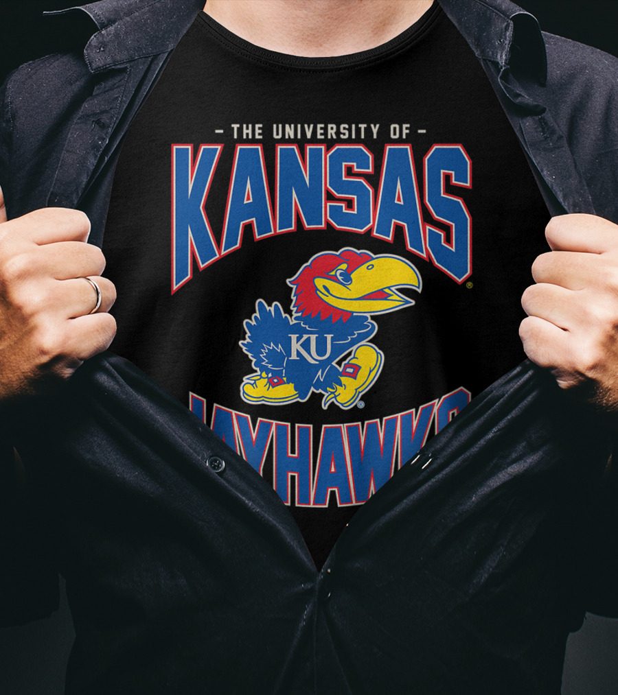 The University Of Kansas Jayhawks KU NCAA Women's 1006 T-Shirt