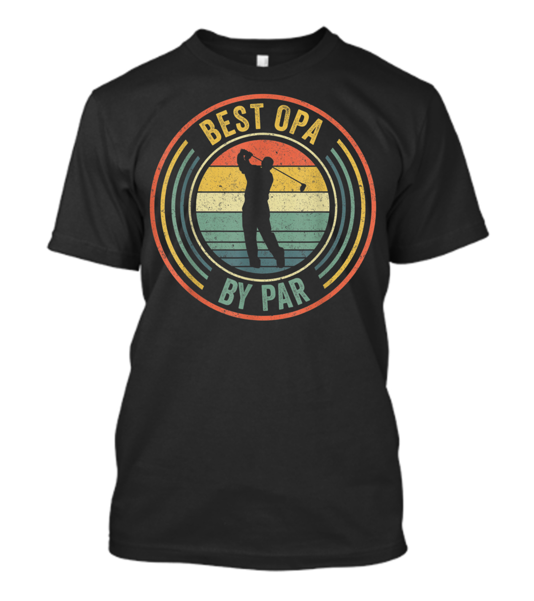 Best Opa By Par Retro Golf Lover Mens Sports T-Shirt
