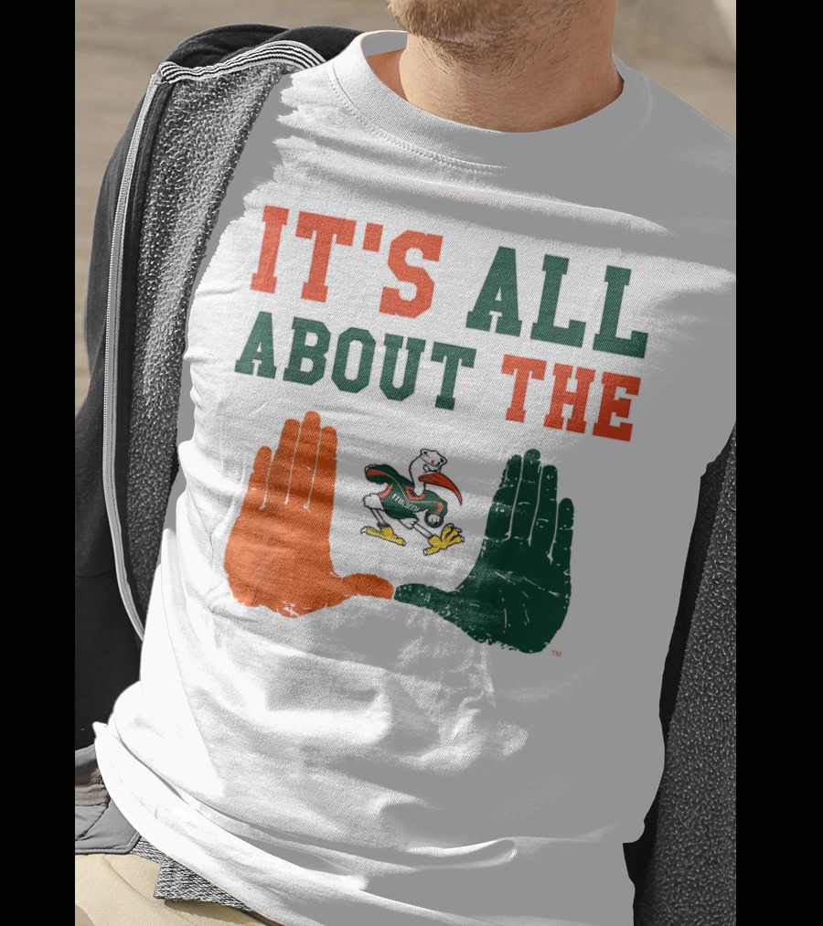 Miami Hurricanes It's All About The U Sebastian Hands T-Shirt