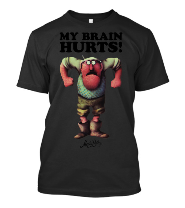 Monty Python My Brain Hurts Gumby Character T-Shirt