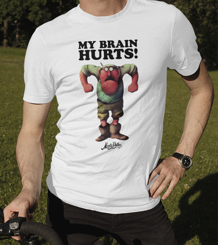 Monty Python My Brain Hurts Gumby Character T-Shirt
