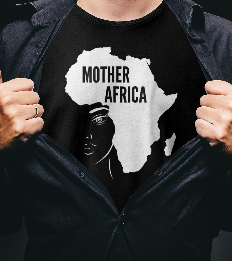 Mother Africa Black Queen Afrocentric Pride T-Shirt