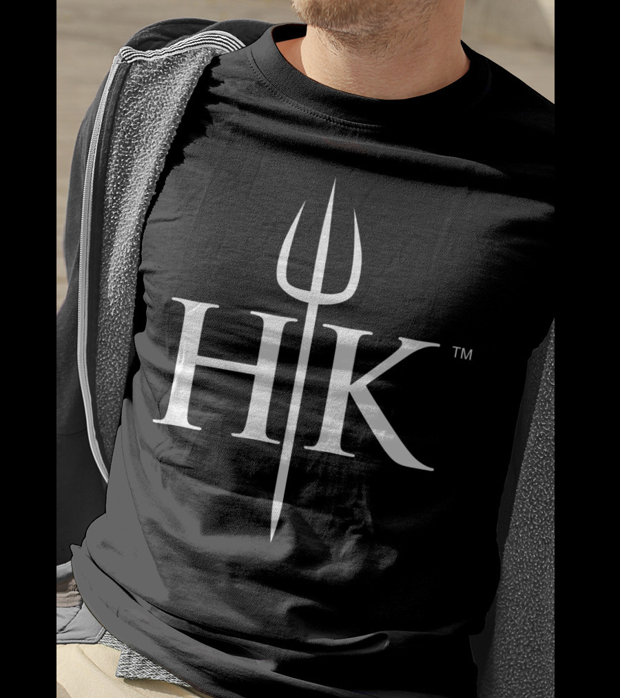 Hell's Kitchen HK Logo White T-Shirt