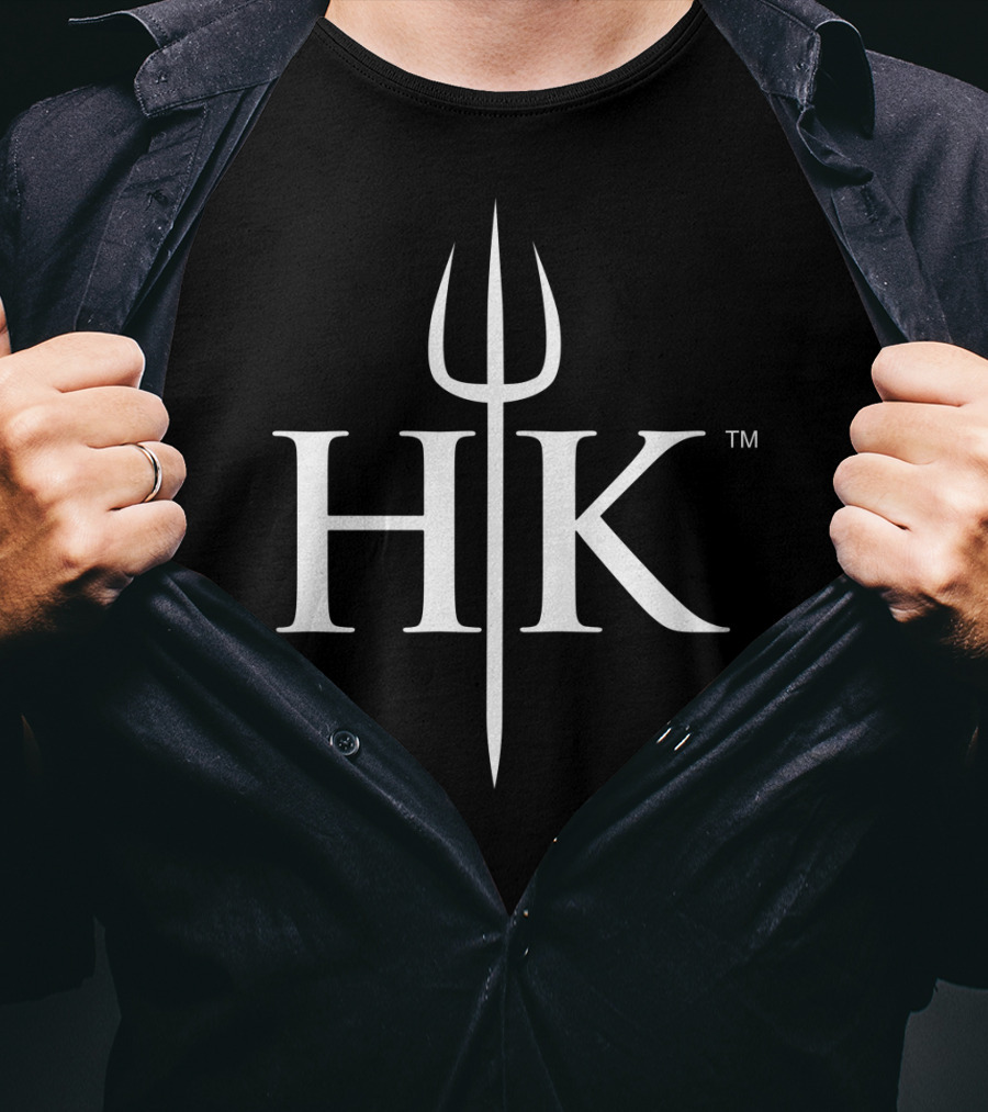 Hell's Kitchen HK Logo White T-Shirt