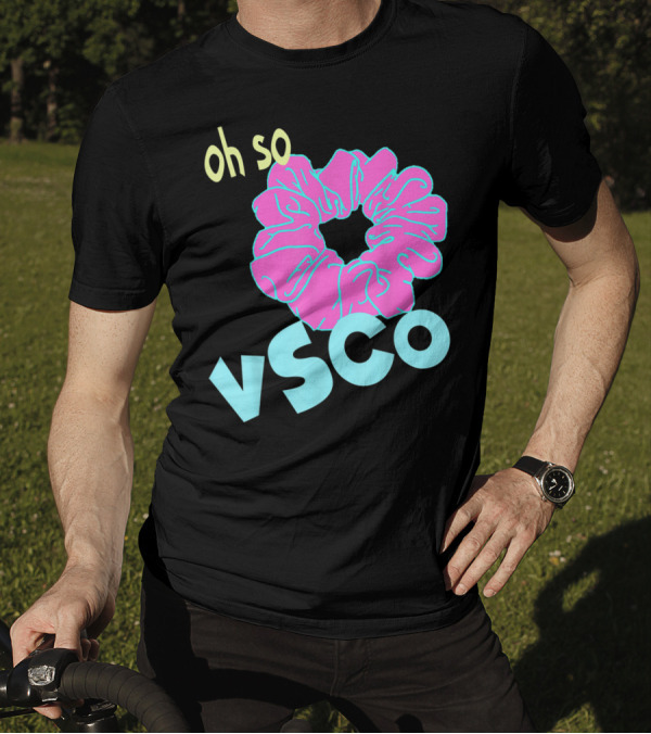 Oh So VSCO Pop Art Scrunchie T-Shirt