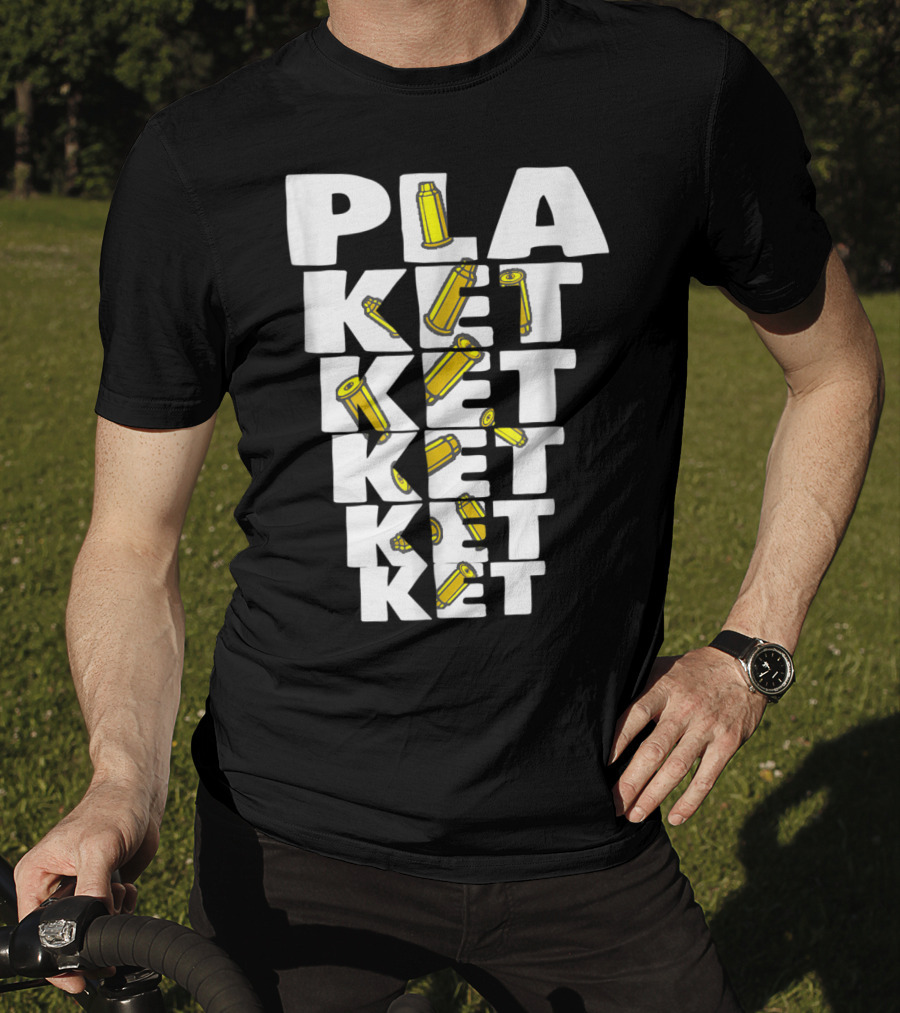 PLAKETKETKETKET Bullet Cartridge Accent Success T-Shirt