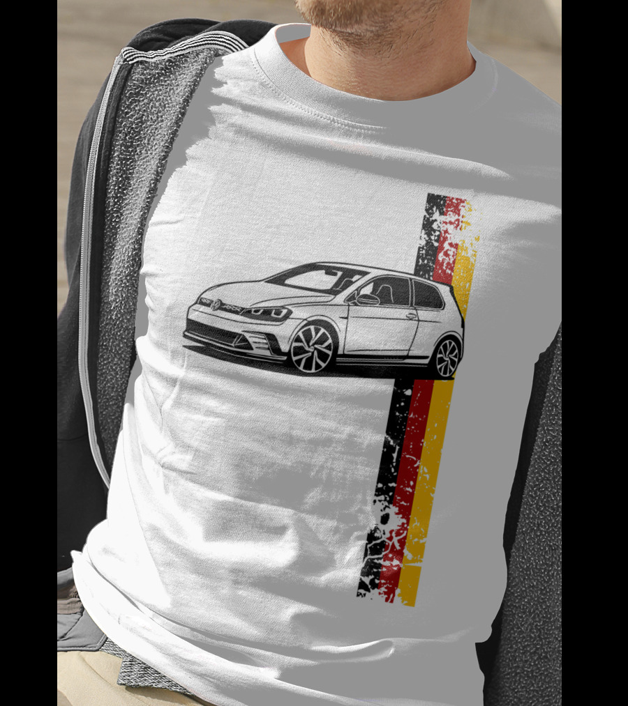 R Gt I German Car Germany Sport Racing Tuning Automotive Enthusiast T-Shirt