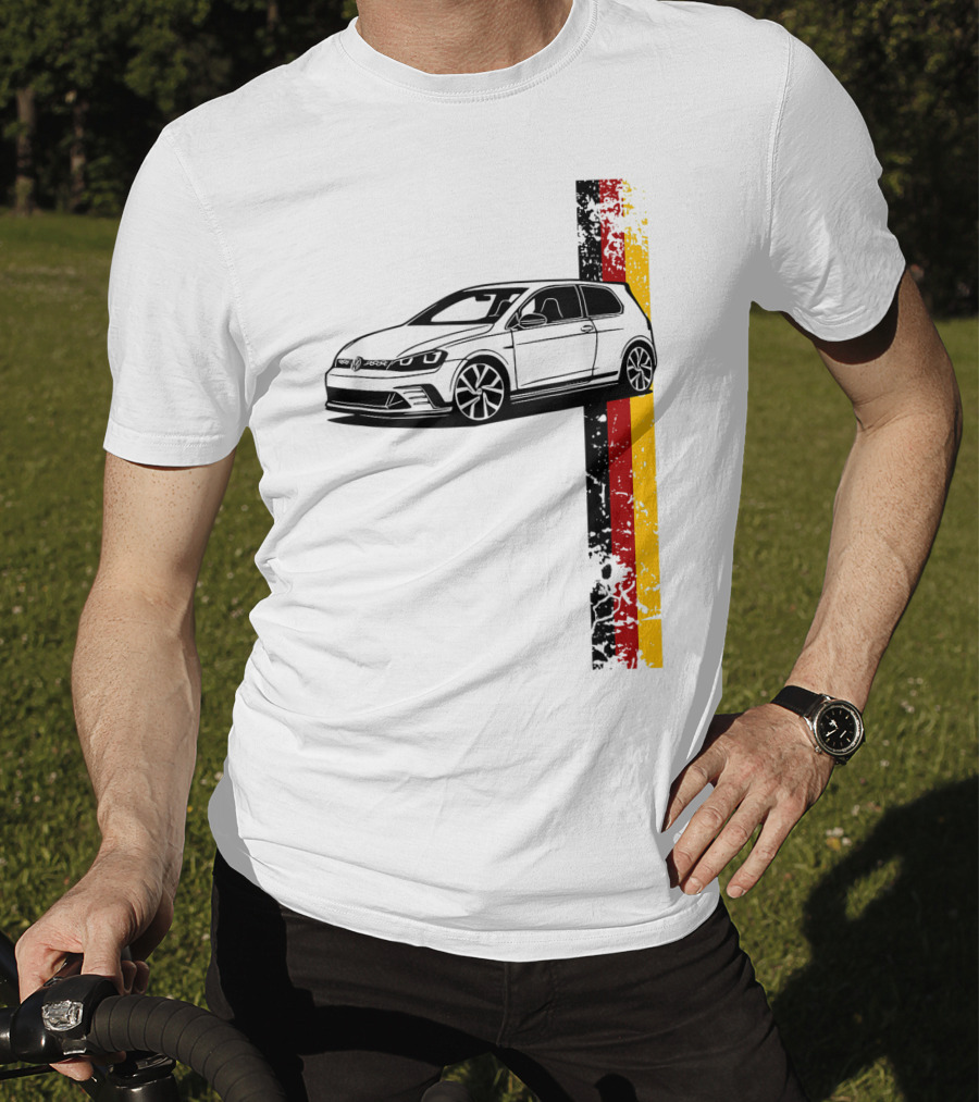 R Gt I German Car Germany Sport Racing Tuning Automotive Enthusiast T-Shirt