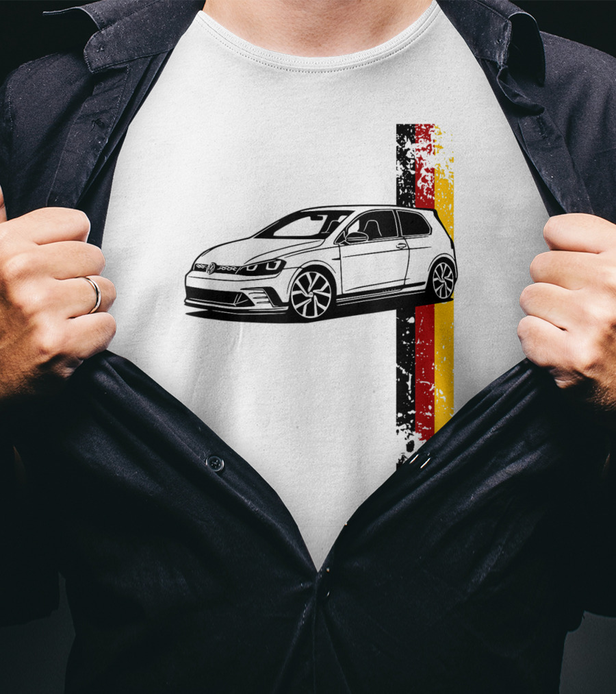 R Gt I German Car Germany Sport Racing Tuning Automotive Enthusiast T-Shirt