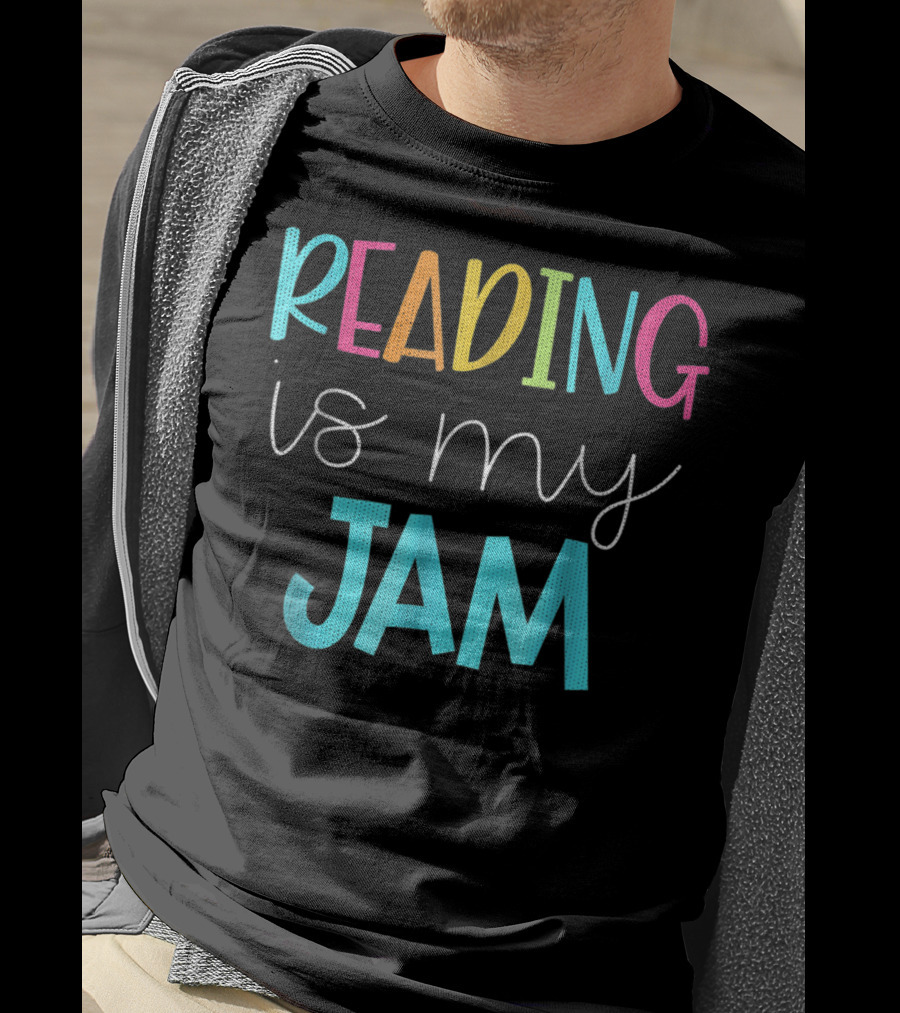 Reading Is My Jamteacher Teamread TeacherELA T-Shirt