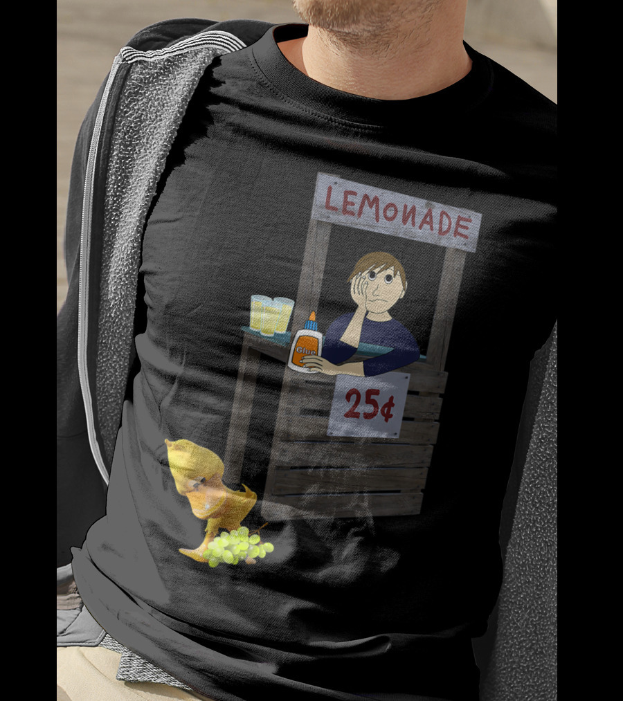 Lemonade Stand 25¢ The Duck Song Got Any Grapes T-Shirt