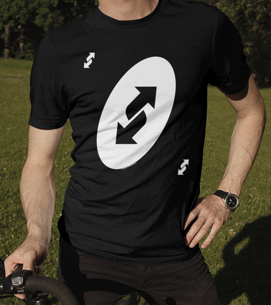 Uno Reverse Card Symbol T-Shirt