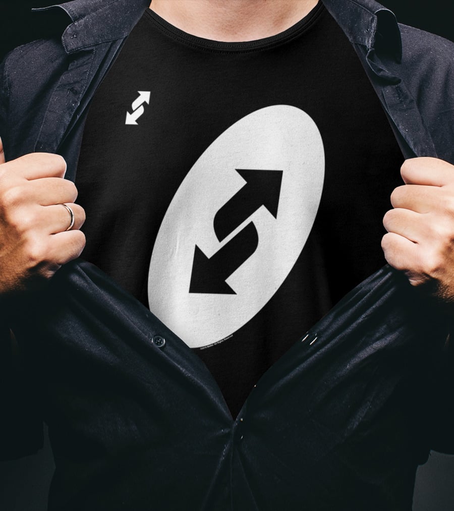 Uno Reverse Card Symbol T-Shirt