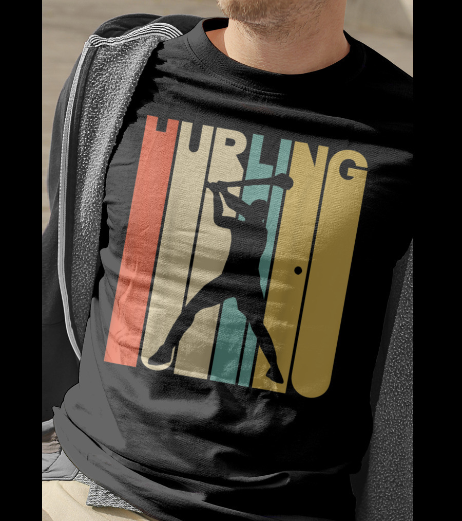 Hurling Vintage Style Retro T-Shirt