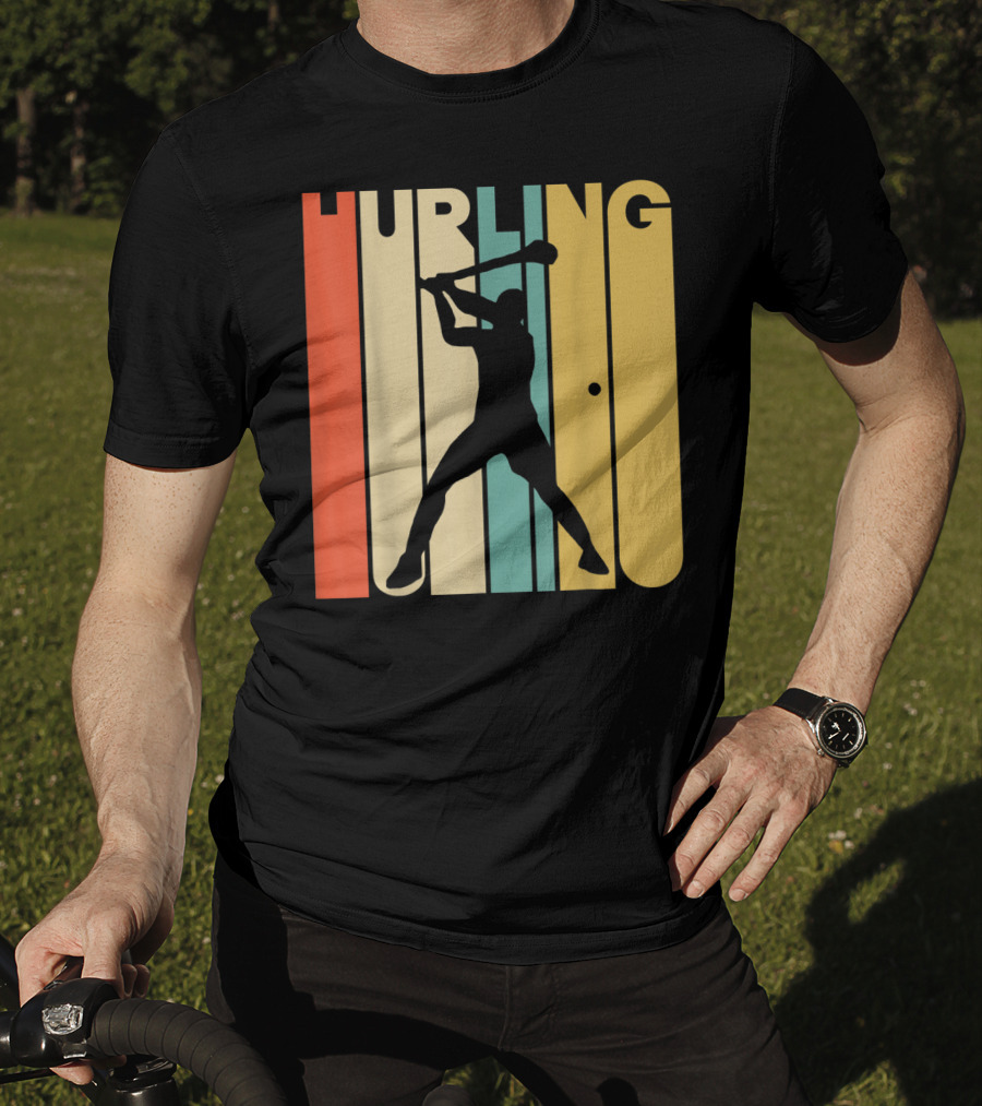 Hurling Vintage Style Retro T-Shirt