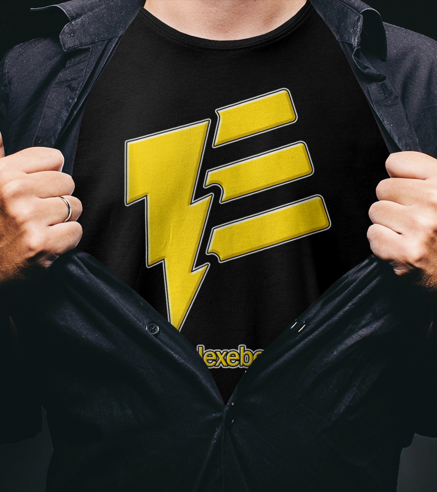 Bit.ly/alexeberhardt Alex Eberhardt Music Yellow Lightning Bolt T-Shirt