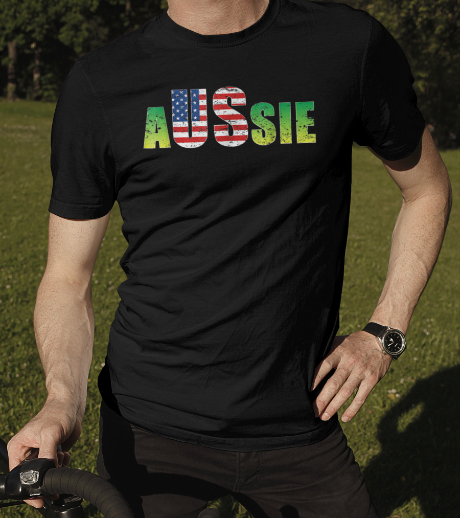 Aussie America United States Australia Lover T-Shirt